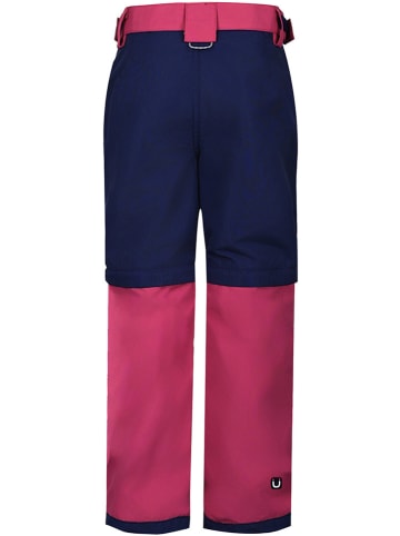 Peek U Zippoff-Trekkinghose "Terra" in Pink/ Dunkelblau