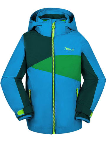 Peek U 3-in-1 functionele jas "Ridge" blauw/groen