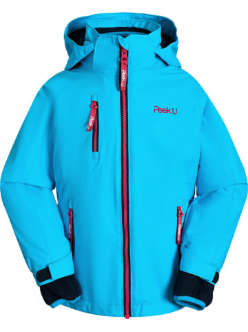 Peek U 3in1-Funktionsjacke "Celeste" in Blau/ Dunkelblau