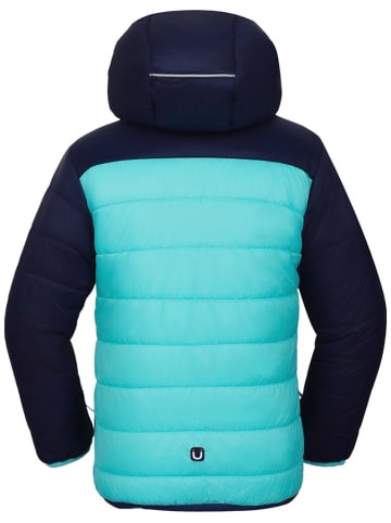 Peek U Ganzjahres-Steppjacke "Prim" in Türkis/ Dunkelblau