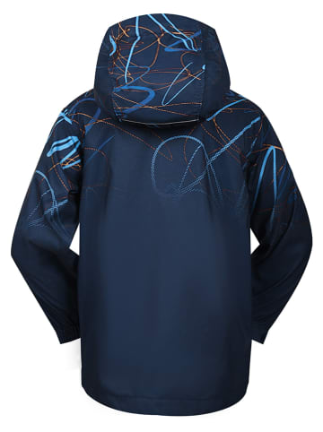 Peek U Kurtka przeciwdeszczowa "Lev" w kolorze granatowym