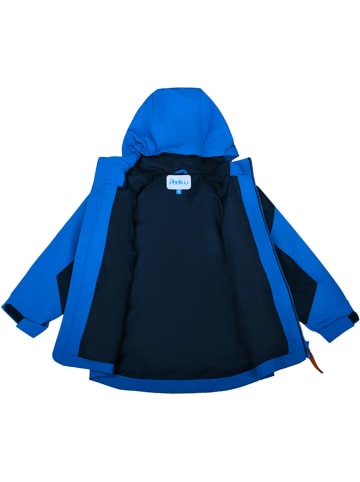 Peek U Regenjas "Axel" blauw/donkerblauw