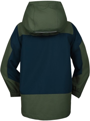 Peek U Regenjacke "Axel" in Dunkelblau/ Khaki
