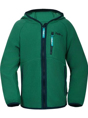 Peek U Fleecejacke "Robbie" in Grün