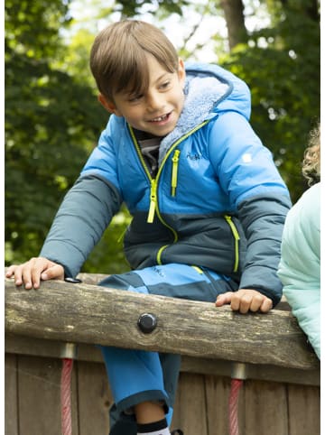 Peek U Wende-Steppjacke "Wolf" in Blau