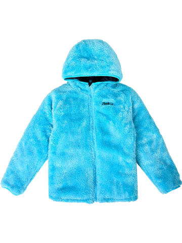 Peek U Wende-Steppjacke "Clover" in Dunkelblau/ Türkis