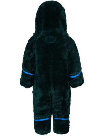 Peek U Fleece-Overall "Roscoe" in Dunkelgrün