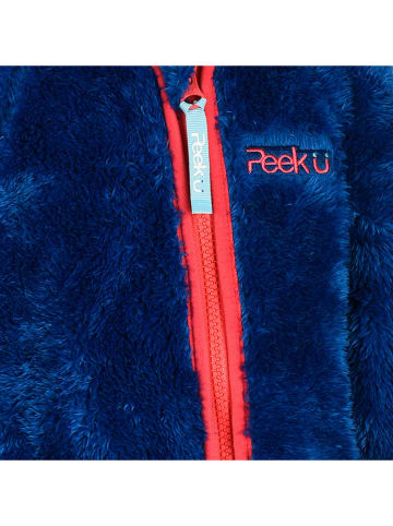 Peek U Fleece-Overall "Birdie" in Dunkelblau