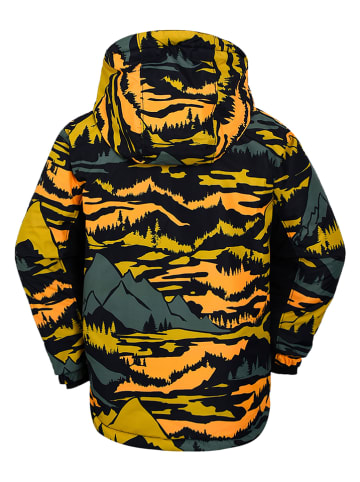 Peek U Ski-/snowboardjas "Ash" groen/geel