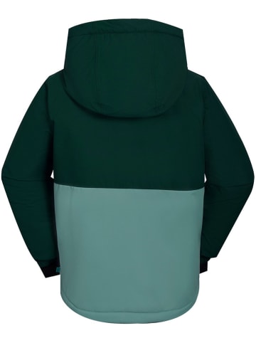 Peek U Functionele winterjas "Kiran" blauw/groen