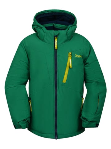 Peek U Ski-/ Snowboardjacke "Arrow" in Grün