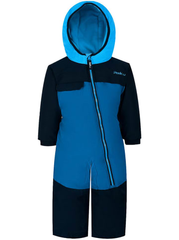 Peek U Winter-Overall "Heath" in Blau/ Dunkelblau