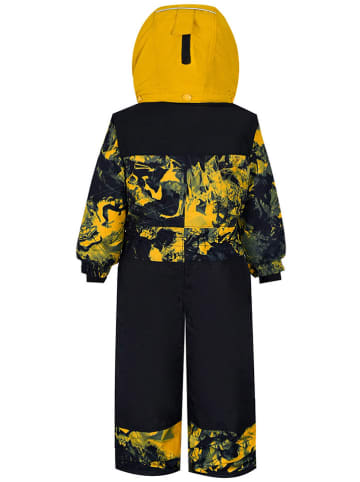 Peek U Winter-Overall "Nova" in Gelb/ Grün/ Schwarz