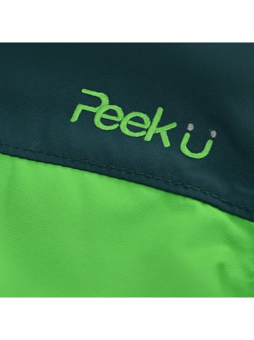 Peek U Winterpakje "Huxley" groen/grijs