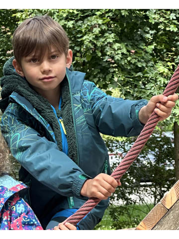 Peek U Regenjacke "Lev" in Dunkelgrün