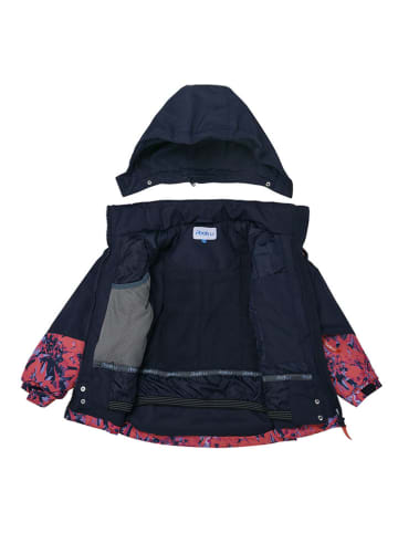 Peek U Ski-/ Snowboardjacke "Lotus" in Dunkelblau/ Pink