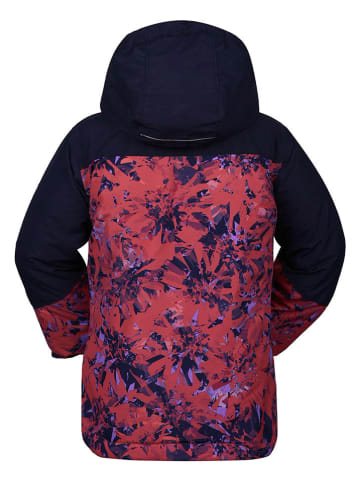 Peek U Ski-/Snowboardjas "Lotus" donkerblauw/roze