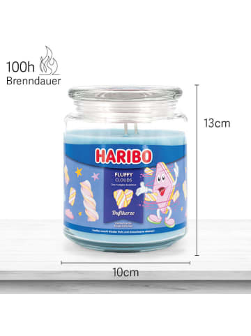 Haribo Geurkaars "Haribo Fluffy Clouds " lichtblauw - 510 g
