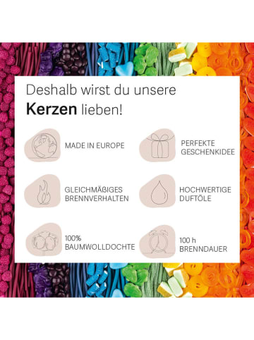 Haribo Duftkerze "Haribo Sweet Universe" in Orange - 510 g