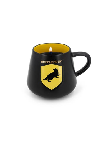 Harry Potter Duftkerze "Harry Potter Cup Hufflepuff" in Schwarz/ Gelb - 275 g