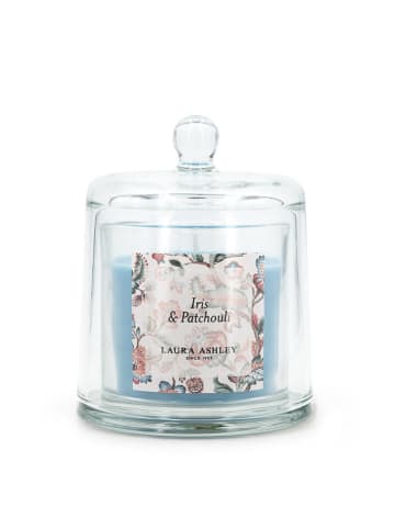 Laura Ashley Geurkaars "Laura Ashley - Iris & Patchouli'' lichtblauw - 250 g
