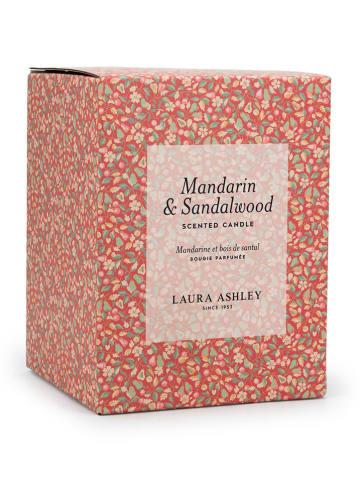 Laura Ashley Geurkaars "Laura Ashley - Mandarin & Sandalwood'' grijs - 250 g