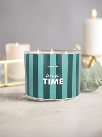 Mad Candle Geurkaars "Me Time" groen/turquosie - 400 g