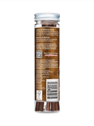 Scentsicles Patyczki zapachowe (6 szt.) "Scentsicles - Two Dashes Cinnamon" na choinkę