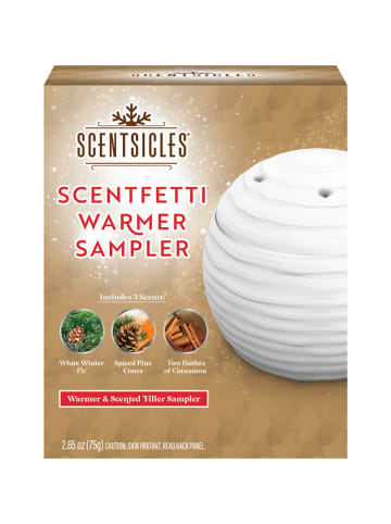 Scentsicles 4-częściowy zestaw "Xmas" w kolorze białym - 3x 25 g