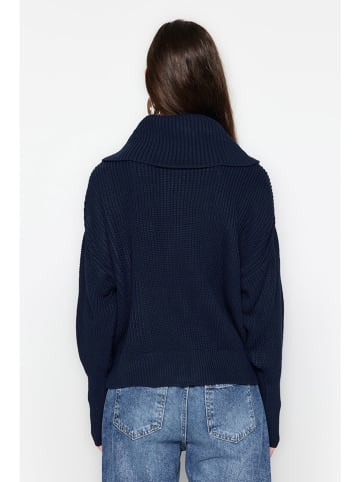 trendyol Vest donkerblauw