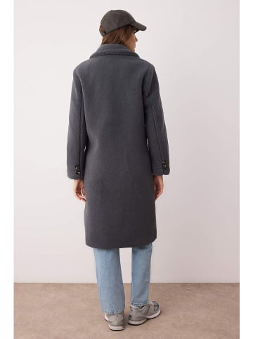 trendyol Teddymantel antraciet