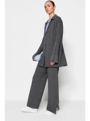 trendyol 2-delige outfit antraciet