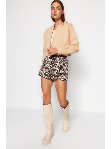 trendyol Bluza w kolorze beżowym