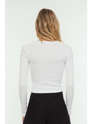 trendyol 2-delige set: longsleeves zwart/wit