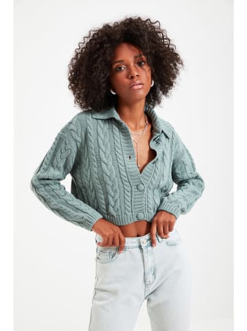 trendyol Cardigan in Mint