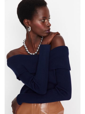 trendyol Sweter w kolorze czarnym