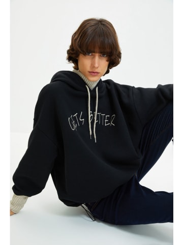 trendyol Hoodie zwart