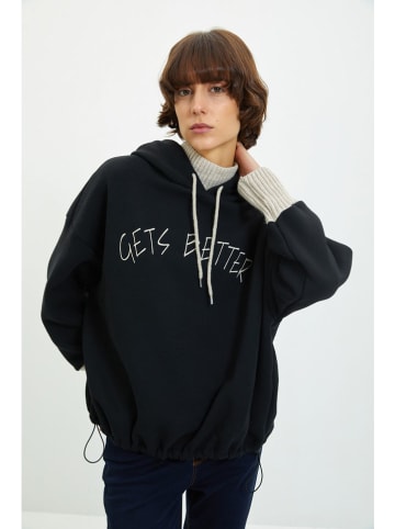 trendyol Bluza w kolorze czarnym