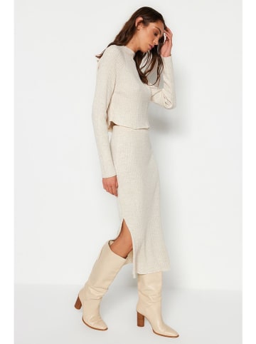 trendyol 2tlg. Outfit in Creme