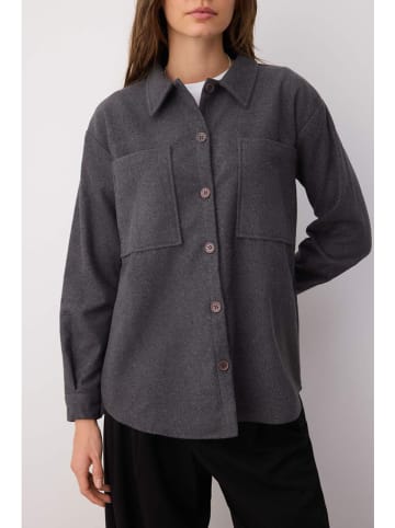 trendyol Blouse antraciet