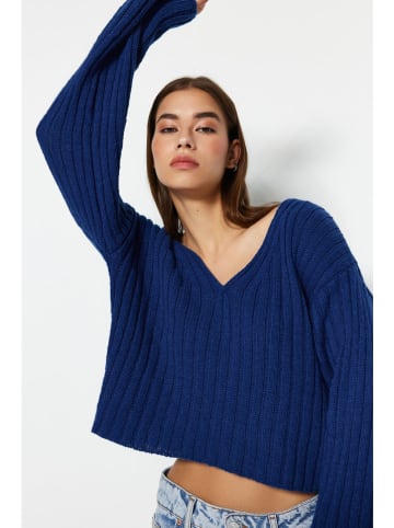 trendyol Trui donkerblauw