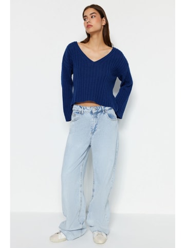 trendyol Trui donkerblauw