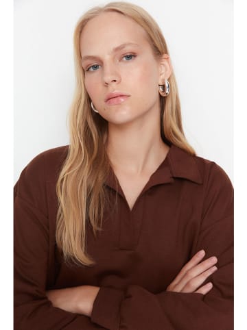 trendyol Sweatshirt bruin