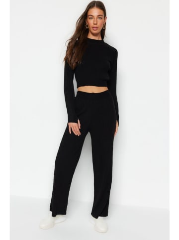 trendyol 2tlg. Outfit in Schwarz