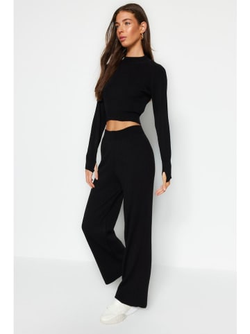 trendyol 2-delige outfit zwart