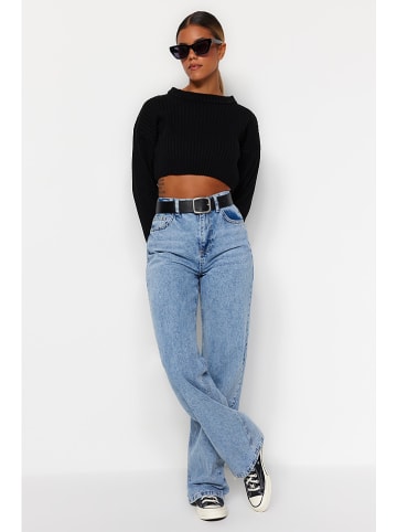 trendyol Dżinsy - Comfort fit - w kolorze niebieskim