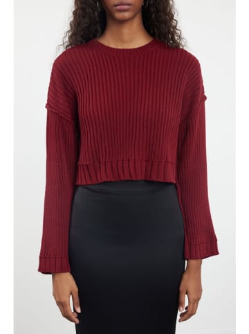 trendyol Pullover in Bordeaux