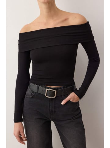 trendyol Bluse in Schwarz