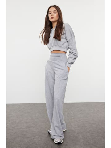 trendyol Sweatbroek grijs