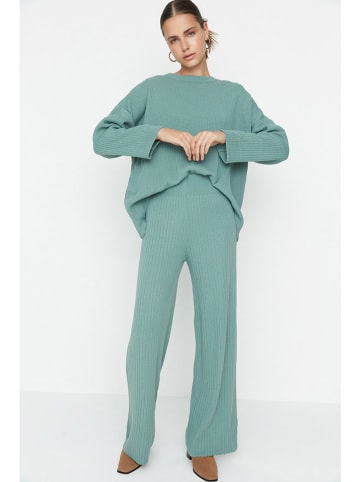 trendyol 2-delige outfit mintgroen